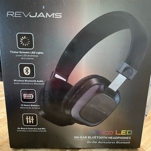 Bluetooth Headphones LED